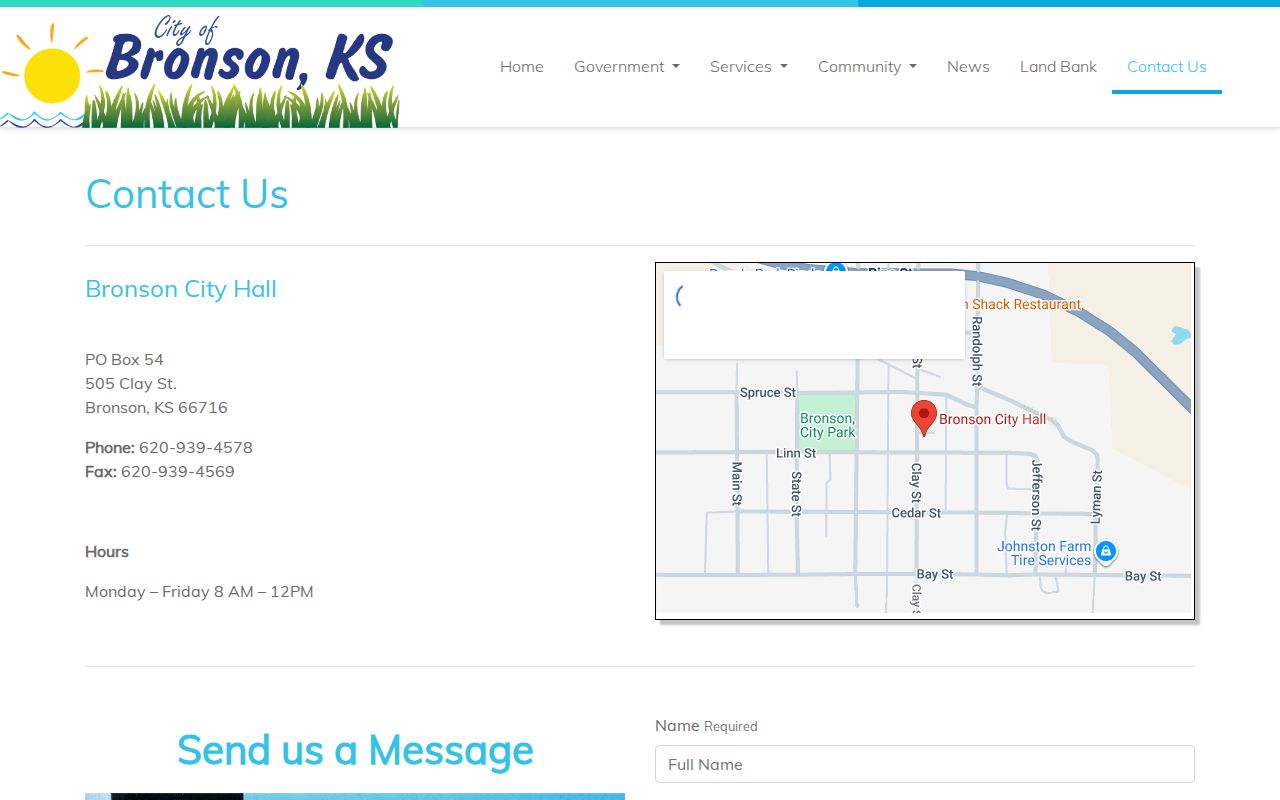 Bronson court docket official city contact form