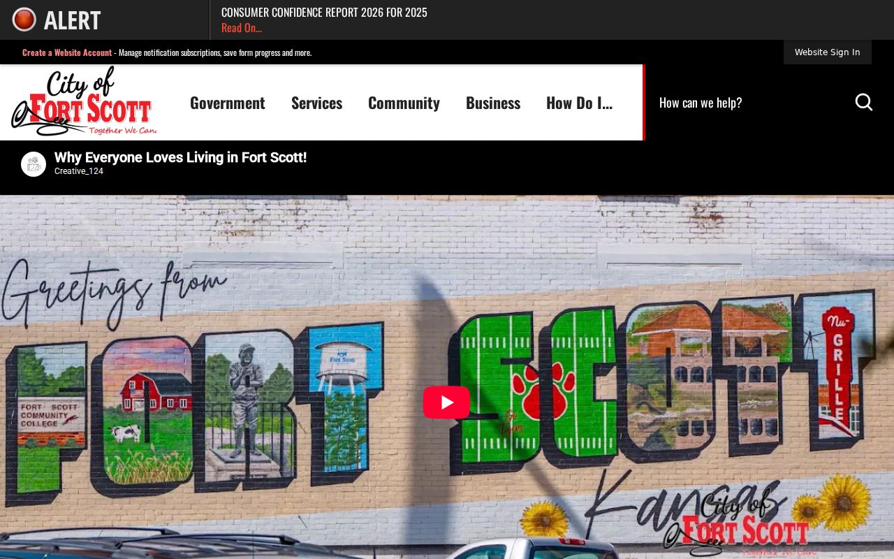 Fort Scott court docket official city homepage