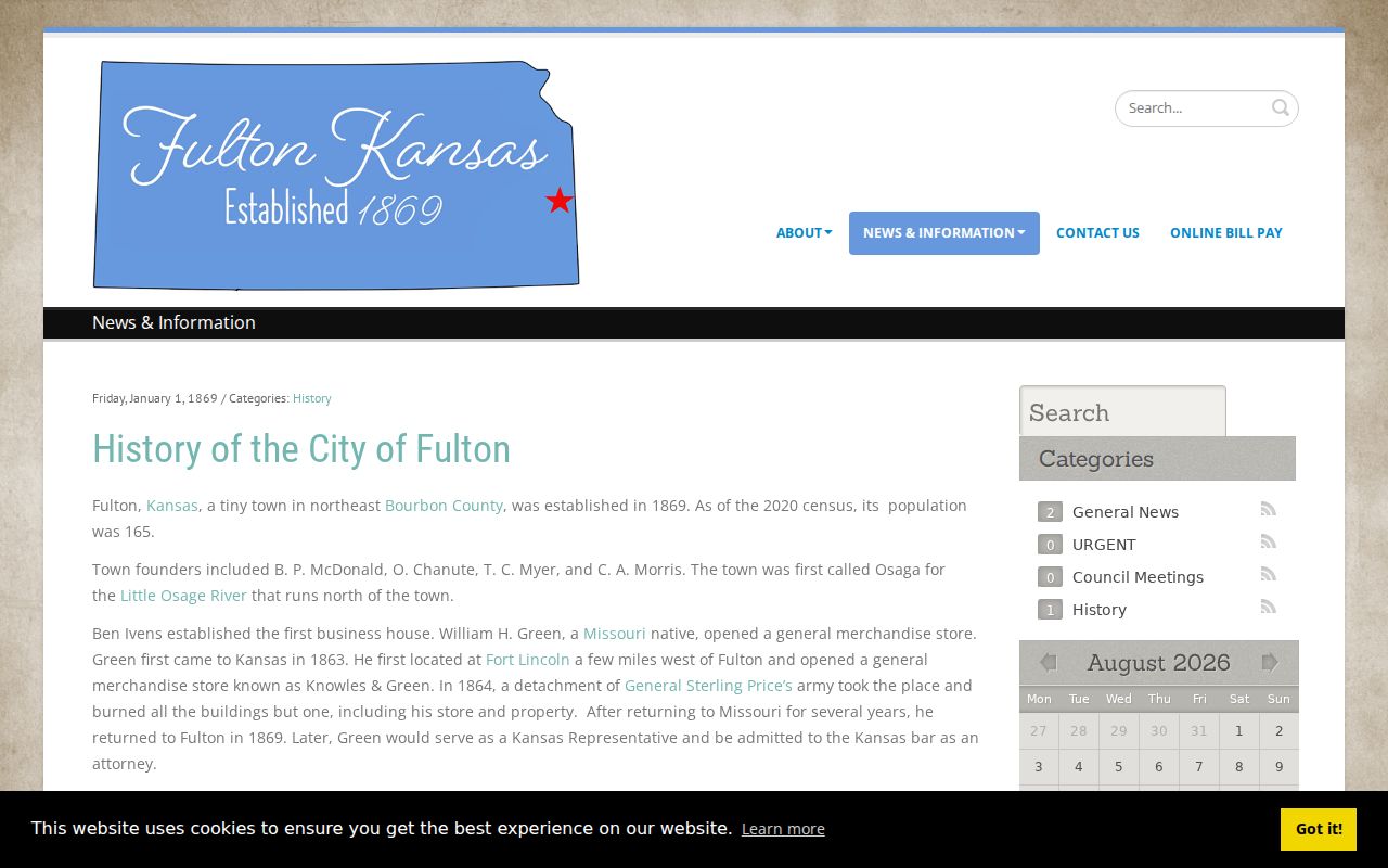Fulton history supporting court docket record context