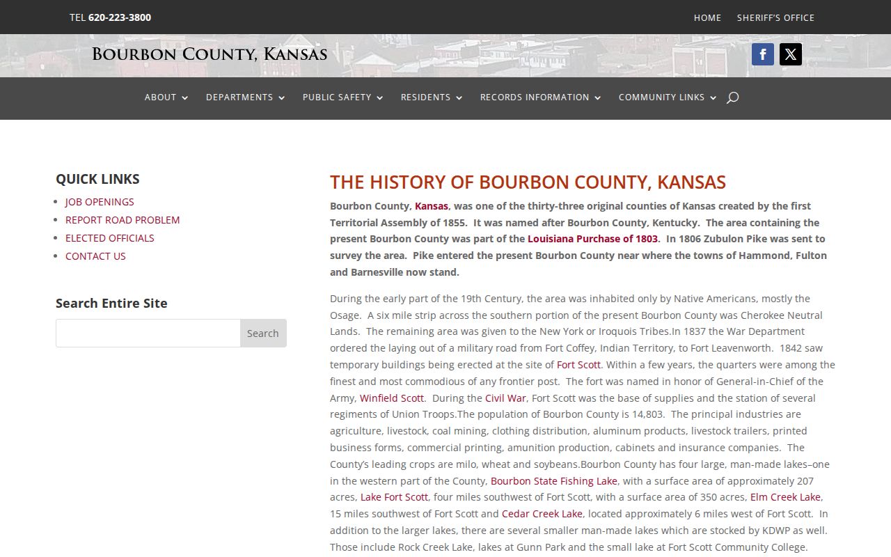 Mapleton court docket county history context
